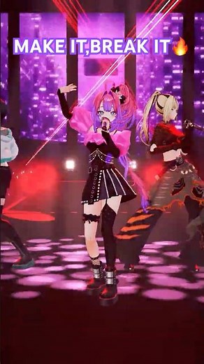 【#FG3Dライブ 推しカメラ】MAKE IT, BREAK IT【#綺々羅々ヴィヴィ/#FLOWGLOW】#vtuber #dance #hololive #shorts