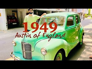 Austin of England Car 1949 model | A40 one of its kind | Purva Windermere
