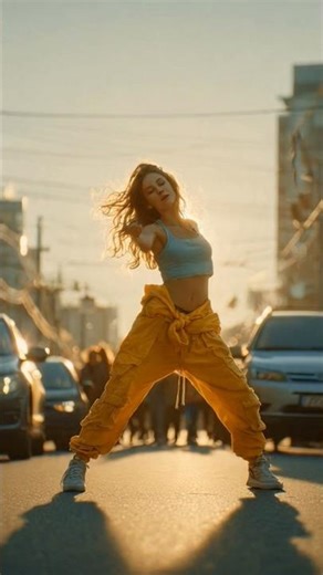 Beautiful Girl Dances Hip Hop on Public Road… Everyone Stopped 😲🔥