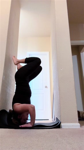 No coach ❌ No equipment ❌ Just a door frame — learn a handstand in 4 steps 🤸‍♂️ Save this and try it yourself — Step 4 will surprise you 🔥 #handstandchallenge #handstand #handstandtutorial #homeworkout #beginnerfitness