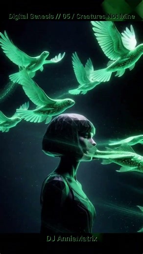 Digital Genesis // Day 5. #djanniematrix #ai #aiart #aimusic