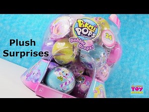 Pikmi Pops Surprise Bubble Drops Plush Squishy Blind Bag Toy Review Unboxing | PSToyReviews