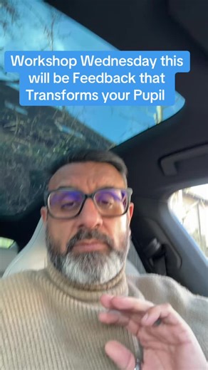 Transformative Feedback Workshops Every Wednesday