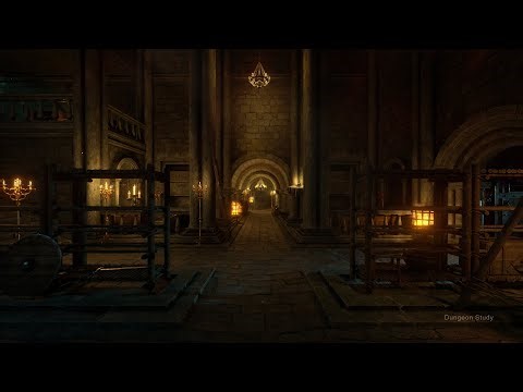 Modular Dungeon – Cinematic Mood Study