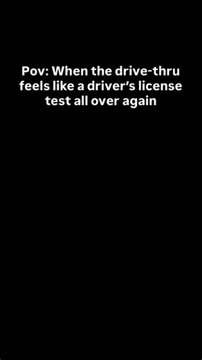 1K reactions · 66 shares | Worst part of driving is a drive thru #firsttimedriving #relatable #comedy #explore #explorepage #reels #memes #driving | Sam | Facebook