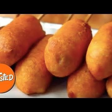 How To Make Cheeseburger Corn Dogs At Home | Homemade Corn Dogs | Twisted