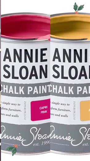 🎄 Introducing our Christmas Colours 2025! 🎨 This festive season, Annie has curated a joyful Chalk Paint palette to brighten and enliven your celebrations. ✨ 2025 colours: Tyrian Plum, Florence, Capri Pink, Original, Frida Blue — with accents of Arles, Antibes, and Gold. Available as limited-edition sets at www.anniesloan.com￼. Happy Matisse-mas! 💛 #AnnieSloan #ChalkPaint #ChristmasColours #DIYChristmas #FestiveDecor #MatisseMas | Annie Sloan Ireland