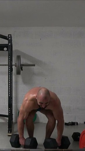 Heavy Dumbbell Clean and Press