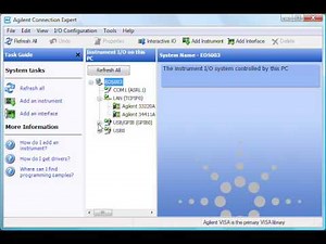 Agilent IO Libraries Introduction Video