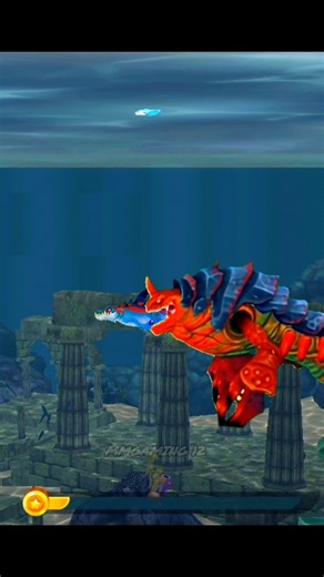 Hungry Shark Evolution Game Play Shark Step Buy Step Eat Shark 🦈 King 👑#new #shorts