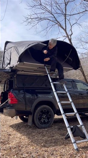 一瞬で展開。iKaMPER ExoShell270 × SKYCAMP3.0設営