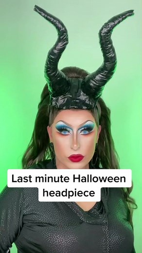 DIY Last Minute Halloween Headpiece Tutorial