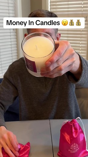 Discovering Hidden Cash in Candle With Real Money Inside