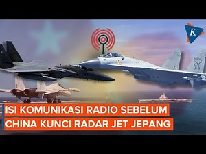 Isi Percakapan Radio Sebelum Jet Tempur J-15 China Kunci Radar F-15 Jepang