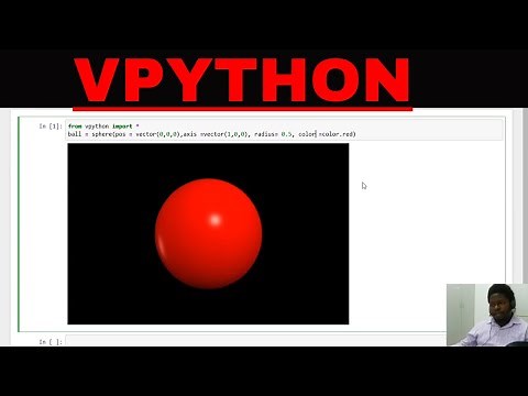 Vpython Simulation of 3D Object and Motion, Tutorial 1 | Python CodeMan