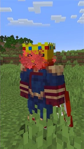 What if you could become Homelander in Minecraft... #shorts #minecarft