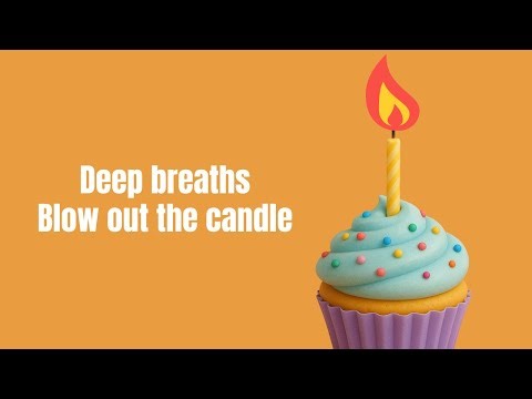 🎂 Make a Wish! Mindful Cupcake Breathing for Kids