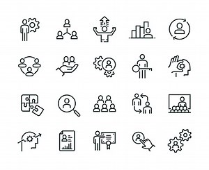 Business Management-Icon-Set