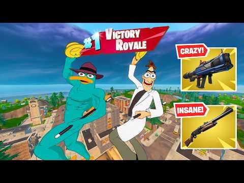 *NEW* Dr. Doofenshmirtz & Buff Perry| Fortnite Reload | High Kill Squad Gameplay | Keyboard & Mouse