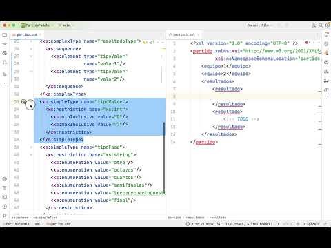 Crear documento XML a partir de XSD
