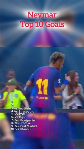 Neymar top 10 goals