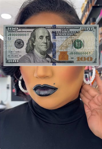 Stunning Hundred Dollar Bill Glam Makeup Tutorial