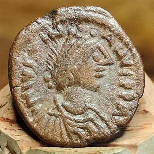 Justinian I Byzantine Coin, Authentic Roman Pentanummium 527-565AD, Early Christian - Etsy UK