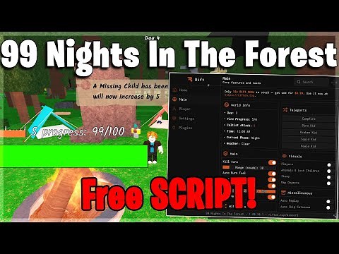 OP 99 Nights in the Forest Script – Bring All, Auto Win + Kill Aura (NO KEY!)