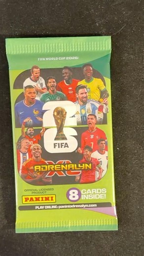 Panini Adrenalin XL FIFA World Cup 2026 Booster Unboxing #panini #worldcup #wm2026 #unboxing