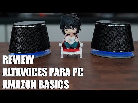 Review Altavoces para PC Amazon Basics - Los Mas Vendidos en Amazon