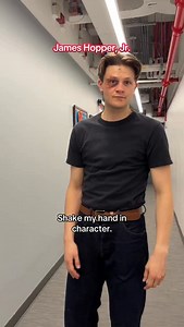 2.9M views · 18K reactions | Note to self: don’t shake Walter Henderson’s hand | Stranger Things on Broadway | Facebook