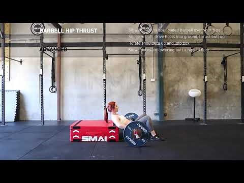Barbell Hip Thrust – Plyometric Box Training