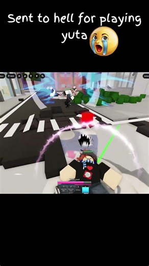 got sent to hell for playing this bum #jujustushenanigans #roblox #jjkgame #jujutsukaisen