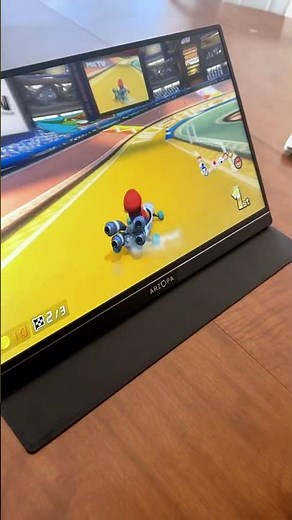 Nintendo Switch Gaming Setup with 15.6 inch Arzopa Portable Monitor #gamingsetup