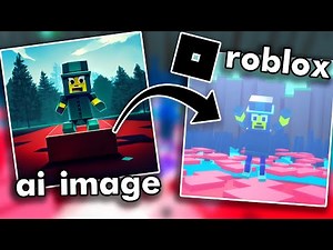 turning an AI generated image into a ROBLOX game