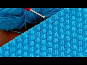 Super Simple Crochet Pattern 💙 Easy Baby Blanket Idea