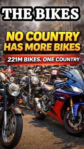 221 Million Bikes — World Record || The World’s Largest Motorcycle Nation || MR.CHANNEL