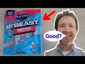 Jack Link’s & Mr Beast Original Beef Mini Sticks