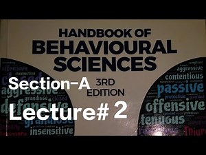 Integrated Model of Health Care & Public Health Care model, Section A Behavioral Sciences