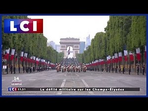#14JuilletLeDéfilé : Le défilé des pionniers de la Légion Étrangères