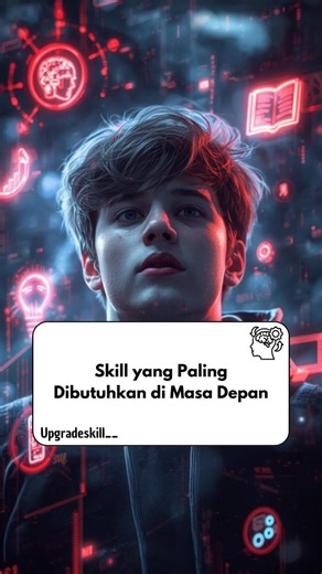 Upgradeskill__ on Instagram: "Penjelasan👇 ————— Dunia berubah cepat, dan yang bisa bertahan hanyalah mereka yang terus upgrade skill. Banyak pekerjaan lama akan hilang, digantikan oleh teknologi, tapi kabar baiknya: selalu ada skill baru yang akan jadi kebutuhan utama. Berikut beberapa skill yang diprediksi paling dicari di masa depan: 1️⃣ Critical Thinking & Problem Solving Di era AI, informasi mudah didapat. Tapi yang bisa berpikir kritis, menganalisis masalah, dan menemukan solusi kreatif ak