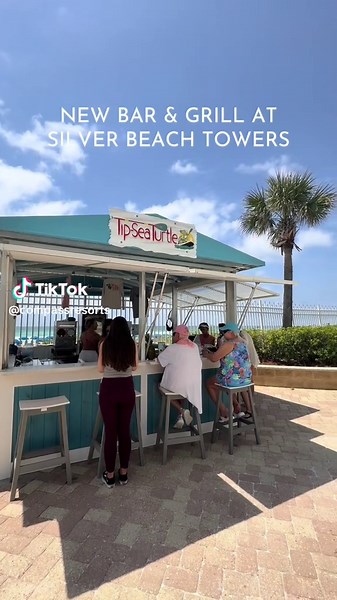 Introducing Tip-Sea Turtle, the newest amenity at Silver Beach Towers! Enjoy convenient beachside and poolside service with a variety of food and beverages delivered right to your seat. #destin #destinfl #destinflorida #florida #silverbeachtowers #gulfcoast #todoindestin #beachresort #fypツ #fyp #foryoupage #foryou