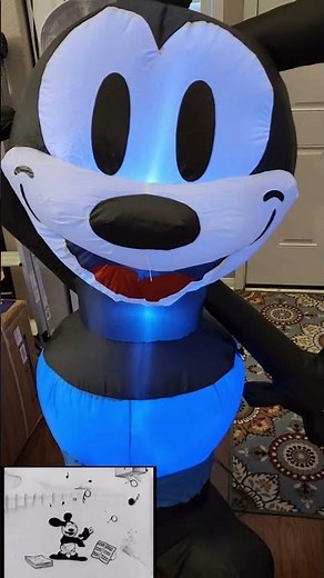 Oswald the Lucky Rabbit Rare inflatable Disney blow up! #inflatable