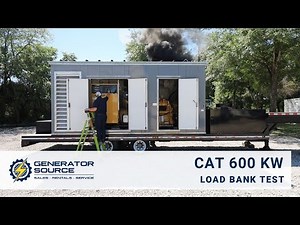 Load Bank Testing a 600kW Caterpillar Diesel Generator | 31‑Point Inspection | Generator Source