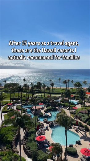That Resort Girl | Luxury Travel Expert on Instagram: "Want to know what the best family resorts in Hawaii are? Follow and comment “ALOHA” below, and I’ll send you my list of the BEST luxury resorts in Hawaii for families. 🌺 ***If your settings are private and you don’t follow us, the message will not go through to your DM. Please click FOLLOW before commenting*** As a travel professional, I have high standards when it comes to quality, service, safety, and overall experience. If a resort consi