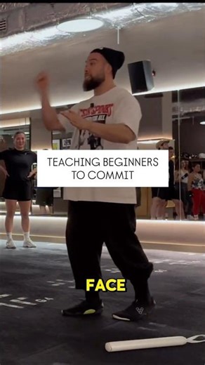 Teaching beginners to commit #boxing