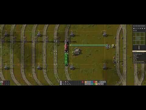 Factorio Automate Trains With Interrupts Step By Step