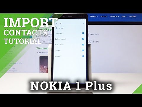 How to Transfer Contacts from SIM to SD Card in NOKIA 1 Plus