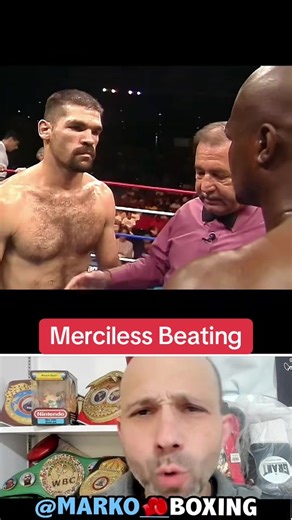 When “Lights Out” handed down a beating of biblical proportions. James Toney vs Freddie Delgado. @lightsouttoney #boxing