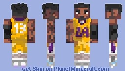 Paul George (Lakers)(Commission)(1.8 ) Minecraft Skin